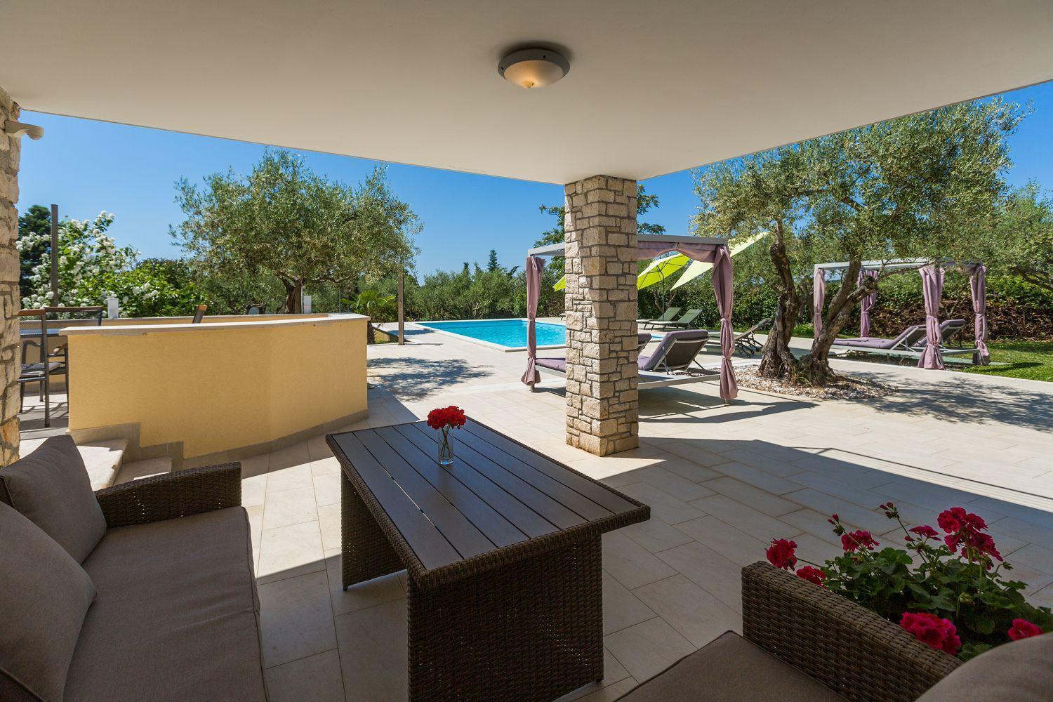 Helles Nur 250 Meter Zum Mit Meerblick, Pool, Grill, Waschmaschine Apartment